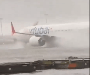 1713393669 Dubai floods ground over 30 flights airlines scramble amid chaos - Travel News, Insights & Resources.