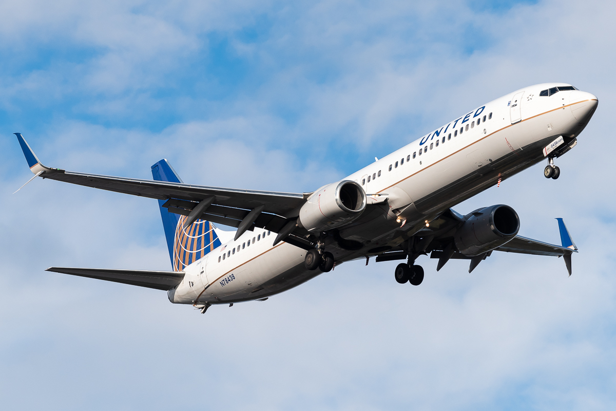 United Airlines N78438 Boeing 737-900(ER). Photo: Nick Sheeder/Airways