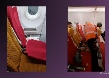 Air India passenger gets broken seat despite paying extra see - Travel News, Insights & Resources.