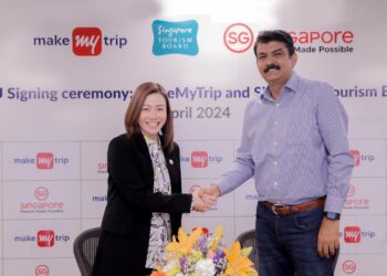 MakeMyTrip Inks Year Long Strategic Partnership With Singapore Tourism Board - Travel News, Insights & Resources.