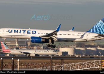 N13138 United Airlines Boeing 757 200 by Cheney Wu AeroXplorer - Travel News, Insights & Resources.