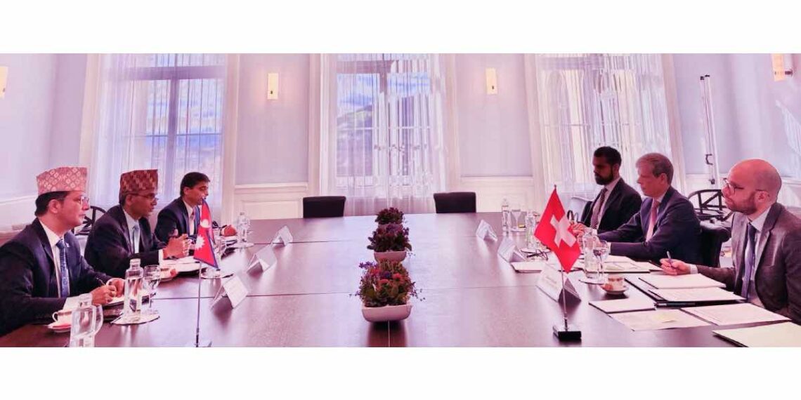 Nepal and Switzerland discuss bilateral cooperation in trade and tourism - Travel News, Insights & Resources.