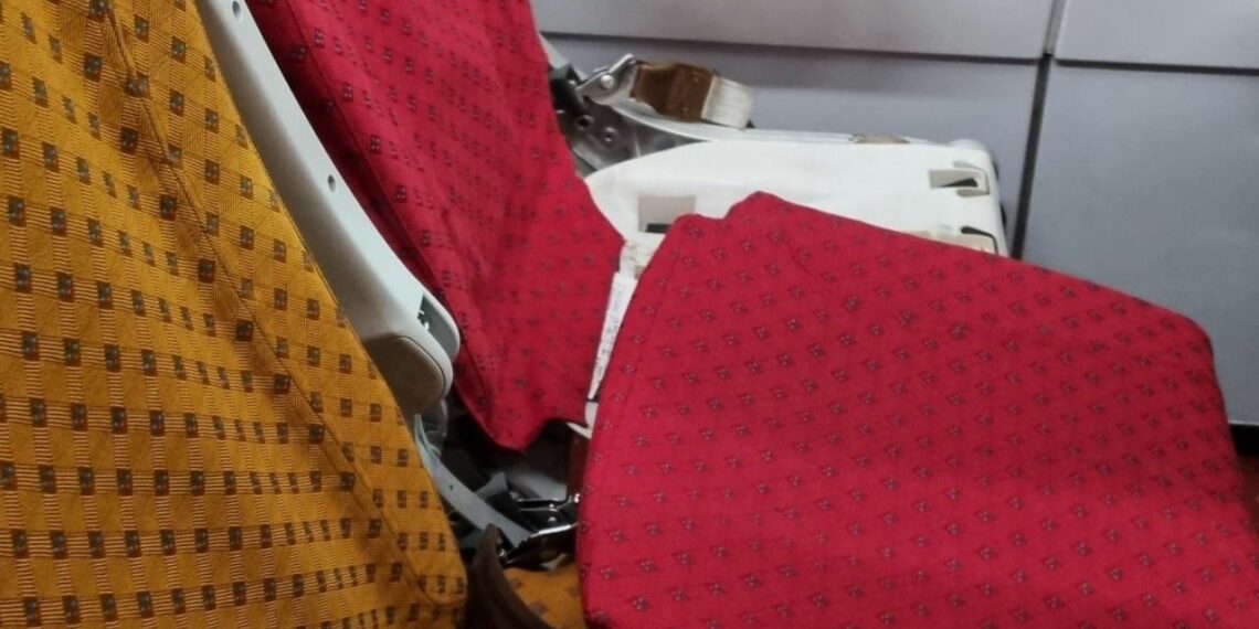 Passenger complains of broken seat on Air India flight airline - Travel News, Insights & Resources.