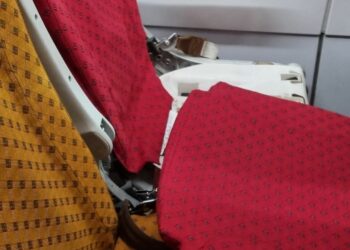 Passenger complains of broken seat on Air India flight airline - Travel News, Insights & Resources.