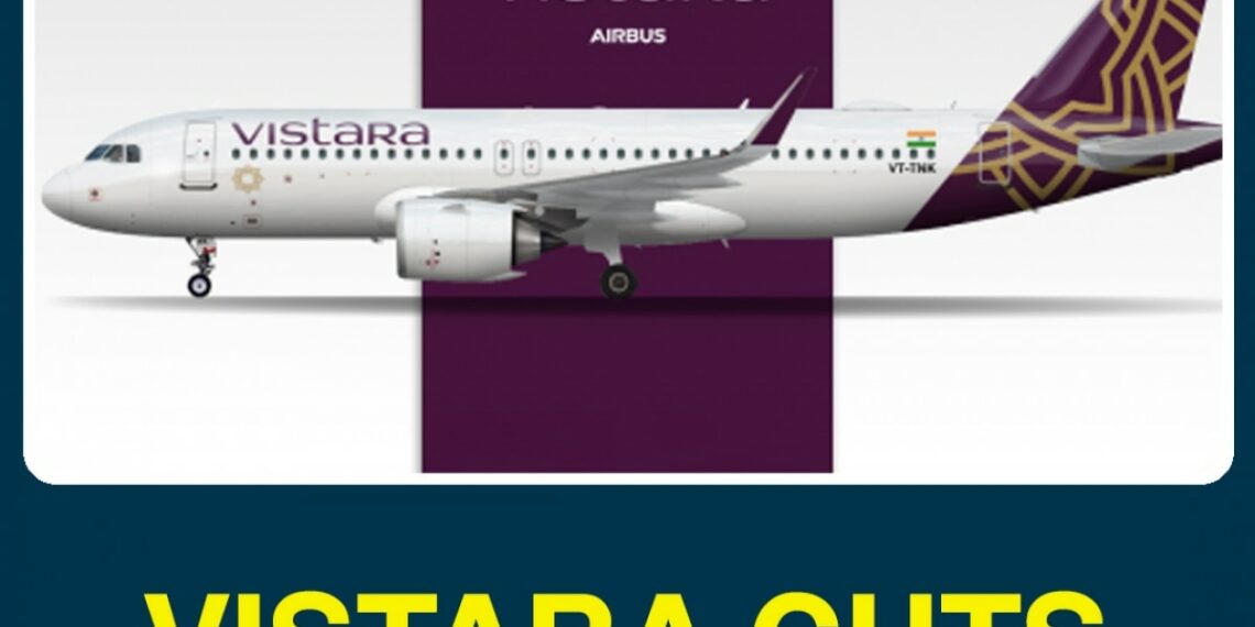 Tata SIA JV Vistara Cut 25 30 Daily Flights ie 10 Capacity - Travel News, Insights & Resources.