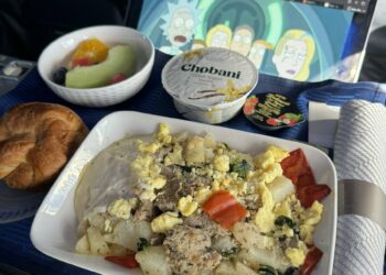 Whats Really on Your Plate United Airlines Mystery Meal Roundup - Travel News, Insights & Resources.