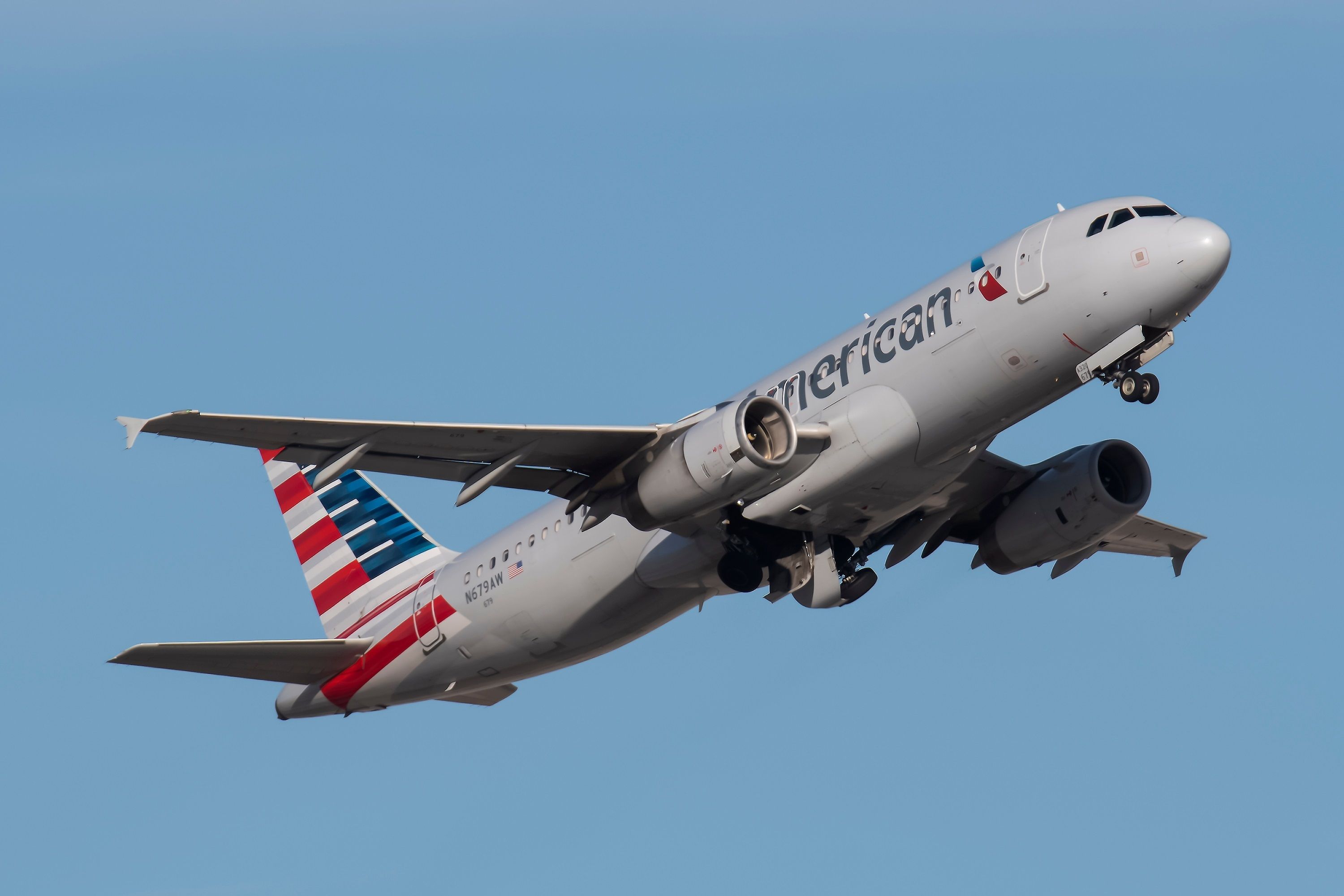 American A320 shutterstock_2251227867