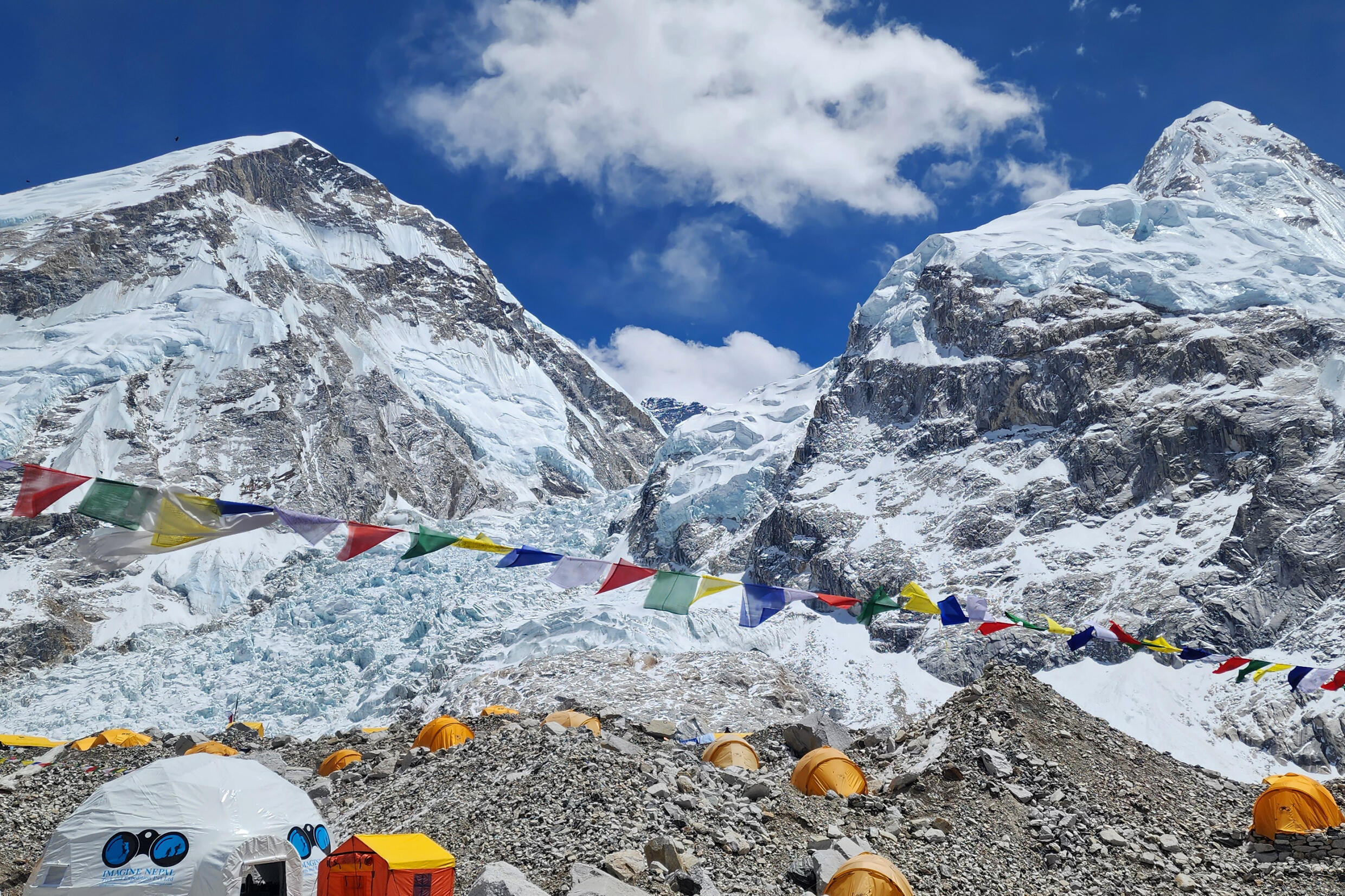 Specialised "icefall doctors" have already set off for Everest base camp, where they will begin setting the climbing route of ropes and ladders