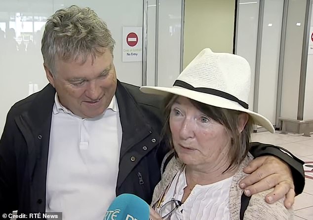 Eileen said she had never had a worse experience onboard a flight, explaining how her partner Tony was forced to hold her down to stop her being launched out of her chair as she had been sleeping without a seatbelt.
