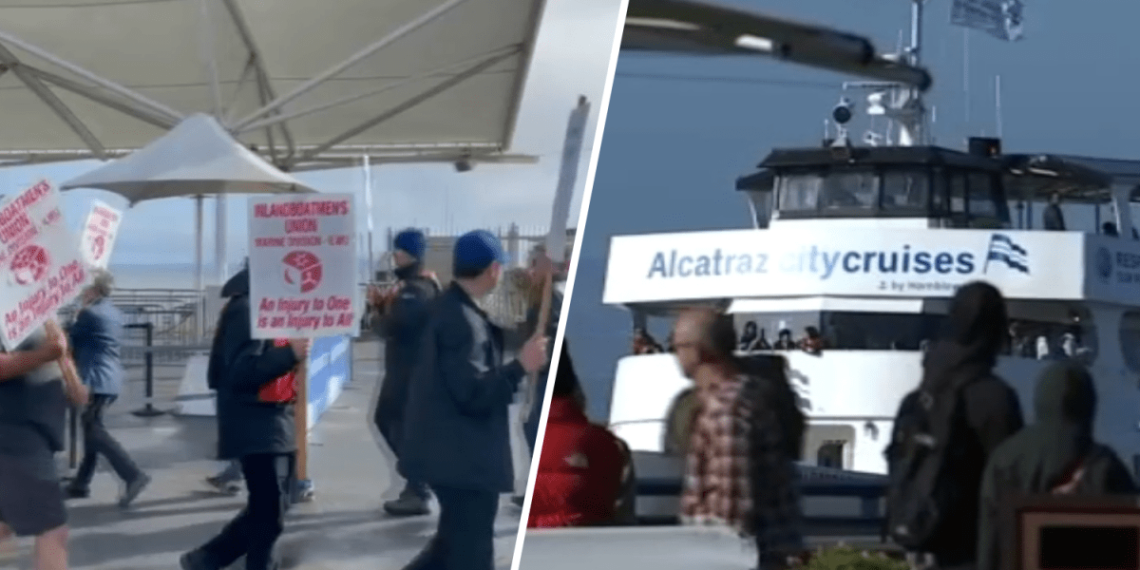 Alcatraz ferry workers strike amid start of summer tourism season in San Francisco