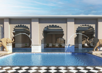 Anantara Jaipur Hotel pool rendering 640 - Travel News, Insights & Resources.