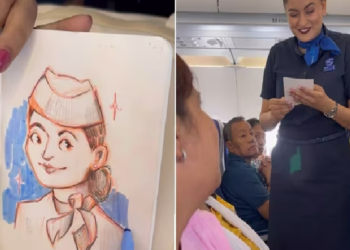 Artists Sketch Gift to IndiGo Hostess Sparks Heartwarming Exchange –.webp - Travel News, Insights & Resources.