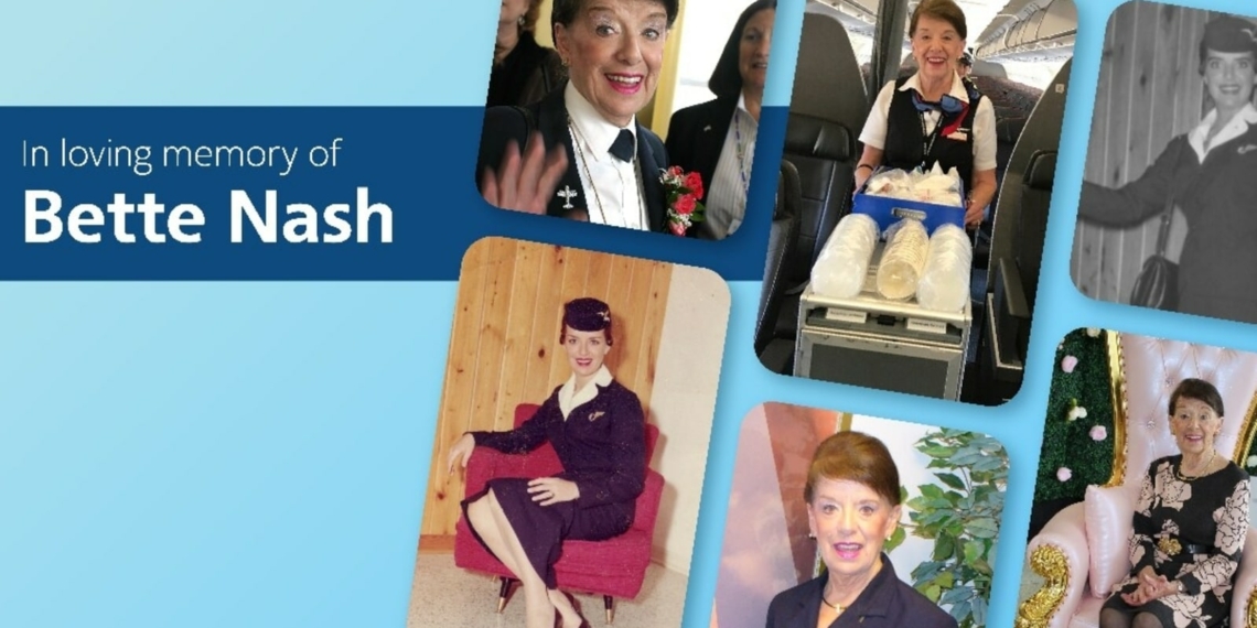 Bette Nash Worlds longest serving flight attendant who worked for American - Travel News, Insights & Resources.