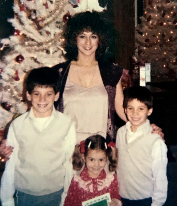 Narda Vetor with her three children. Vetor died on American Airlines Flight 191, which crashed just after takeoff from O'Hare International Airport on May 25, 1979. (Newana Cesarone)