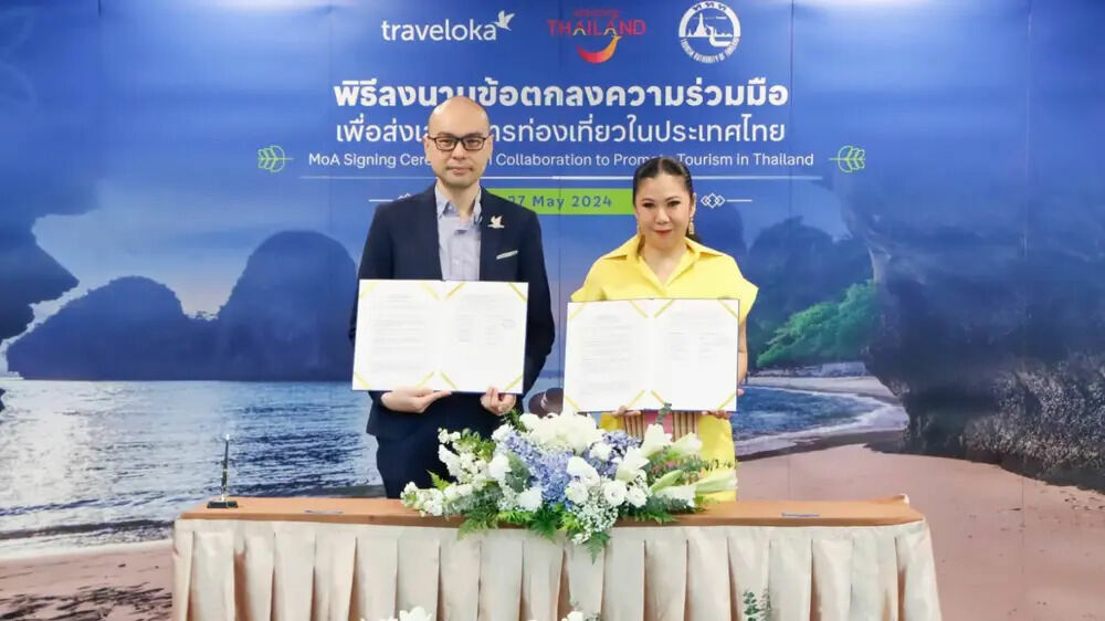 Empowering Thailands Tourism Tourism Authority Of Thailand and Traveloka Sign - Travel News, Insights & Resources.