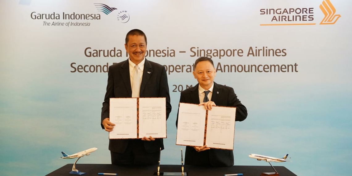 Garuda Indonesia and Singapore Airlines strengthen commercial partnership - Travel News, Insights & Resources.