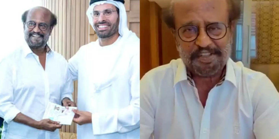 Rajinikanth Receives The UAE Golden Visa Says He Is Deeply - Travel News, Insights & Resources.