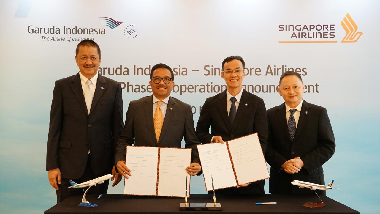 Singapore Airlines and Garuda Indonesia Strengthen Commercial Partnership- 2