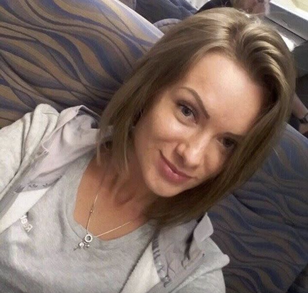 Anna Sergeeva took a selfie just hours before the doomed plane crashed in Russia, killing all on board. Photo: CEN