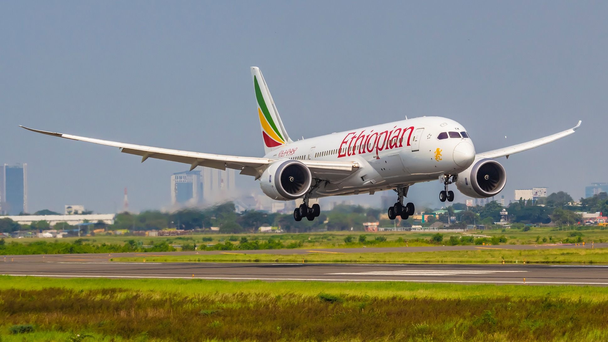 Ethiopian Airlines Boeing 787 Dreamliner at Indonesia
