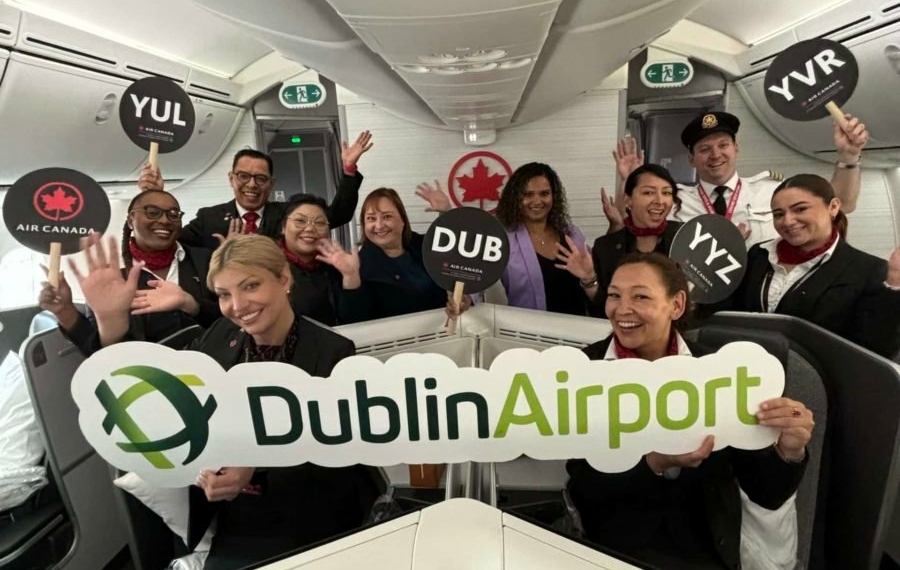 Air Canada Celebrates Return of Dublin Vancouver Service - Travel News, Insights & Resources.