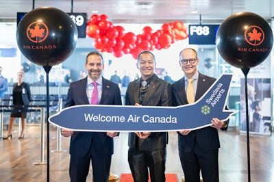 Air Canada has established itself at Stockholm Arlanda Airport with - Travel News, Insights & Resources.