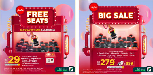 AirAsia Free Seats campaign returns - Travel News, Insights & Resources.
