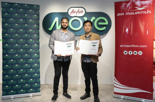 AirAsia MOVE partners with Air Mauritius - Travel News, Insights & Resources.