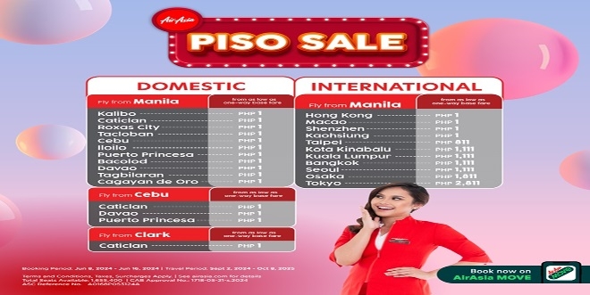 AirAsia Philippines Kicks Off Second Half of 2024 with PISO - Travel News, Insights & Resources.