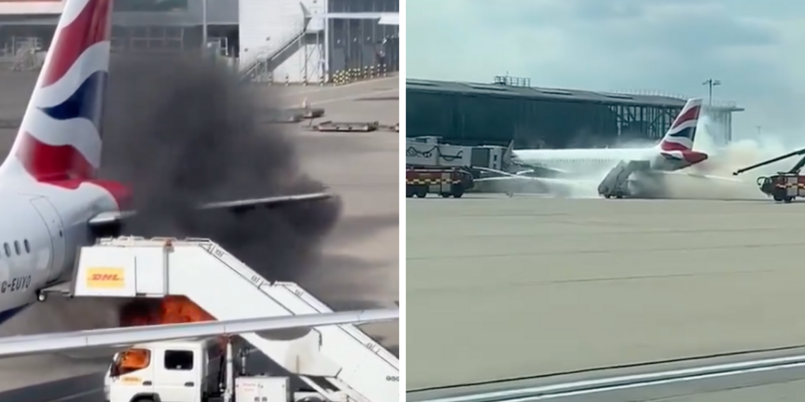 British Airways Airbus A320 Narrowly Avoids Major Damage After Airstairs - Travel News, Insights & Resources.