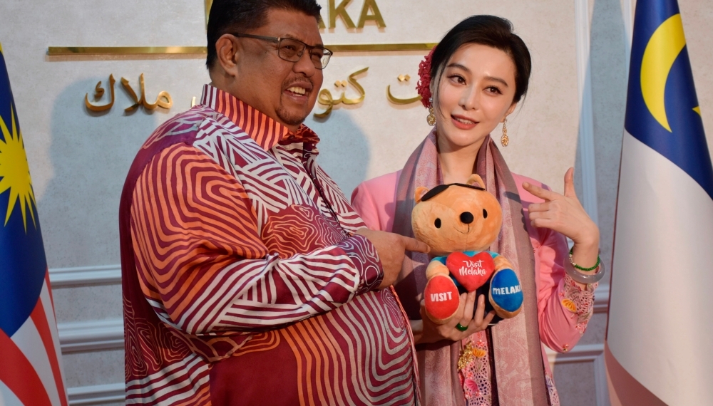 Chinas Fan Bingbing says honoured to be Melaka tourism ambassador - Travel News, Insights & Resources.