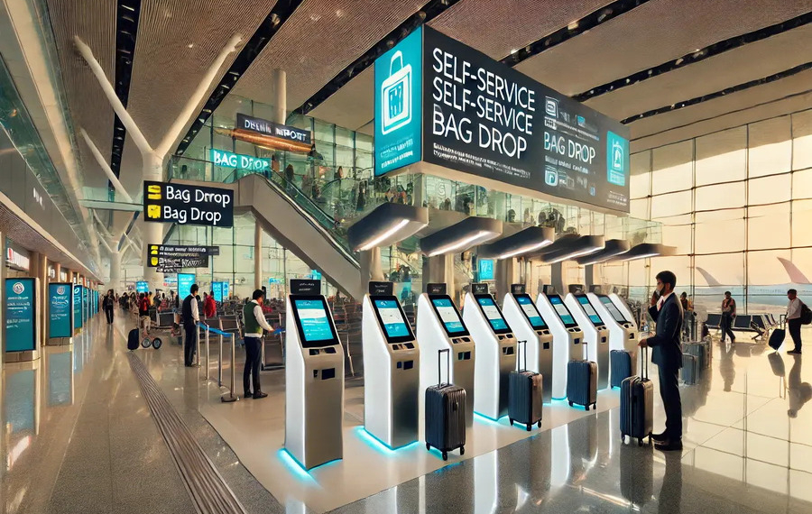 Delhi Airport Sets New Standard with Self Service Bag Drop Technology - Travel News, Insights & Resources.