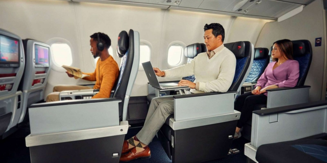 Delta Air Lines To Introduce Premium Select Seats On Some - Travel News, Insights & Resources.