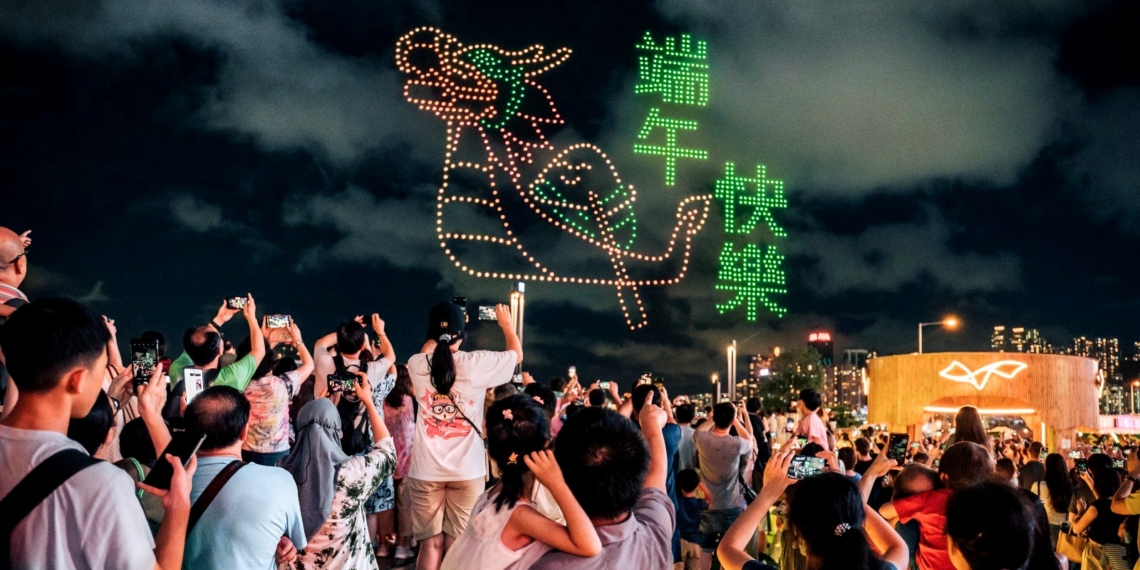 Drones light up HK sky to celebrate Dragon Boat Festival - Travel News, Insights & Resources.