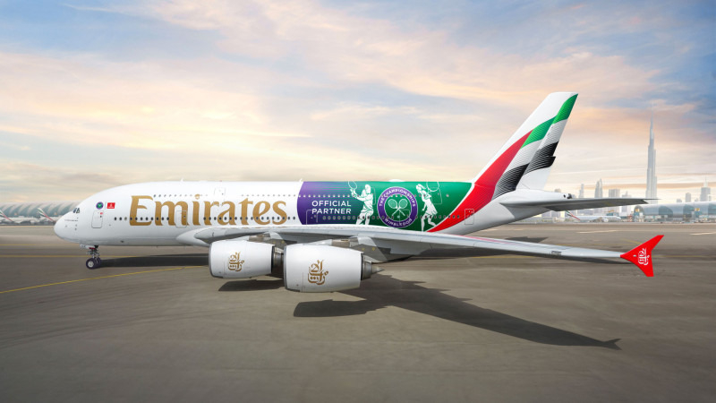 Emirates Joins Wimbledon as Official Airline Partner Promises Exciting Tournament - Travel News, Insights & Resources.
