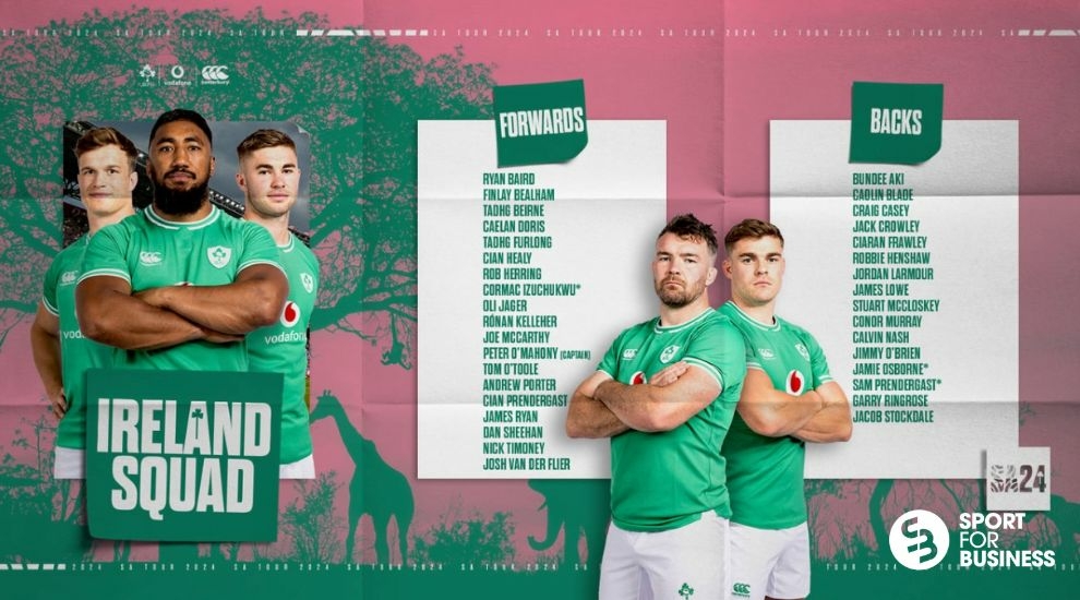 Farrell Names Ireland Squad for South Africa Tour - Travel News, Insights & Resources.