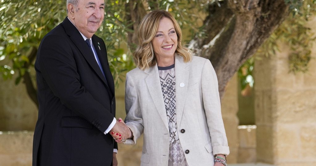 G7 Summit Meloni meets with the President of Algeria Abdelmadjid - Travel News, Insights & Resources.