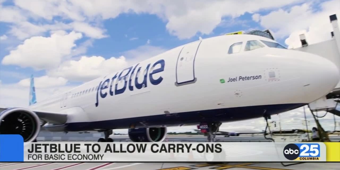 JetBlue to allow carry ons for basic economy - Travel News, Insights & Resources.