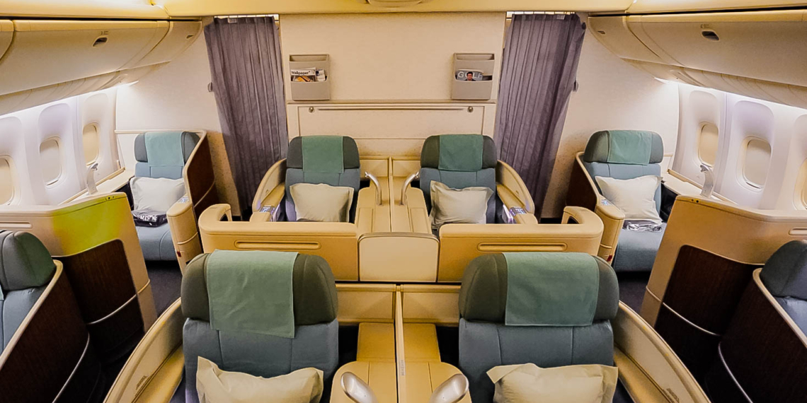 Korean Air Boeing 777 300ER First Class Review SIN to ICN - Travel News, Insights & Resources.