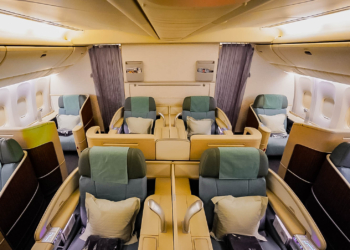 Korean Air Boeing 777 300ER First Class Review SIN to ICN - Travel News, Insights & Resources.