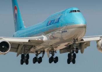 Korean Air Resumes The UKs Only Scheduled Passenger Boeing 747 scaled - Travel News, Insights & Resources.