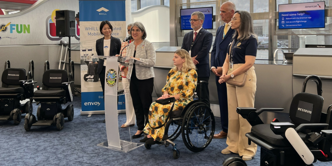 Miami Dade Mayor and American Airlines announce new autonomous wheelchairs at - Travel News, Insights & Resources.