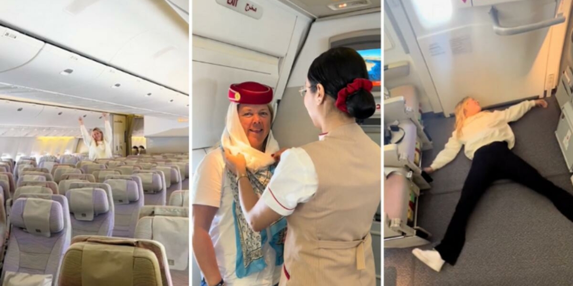 Mother daughter duo enjoys entire cabin on Emirates flight to themselves.com - Travel News, Insights & Resources.