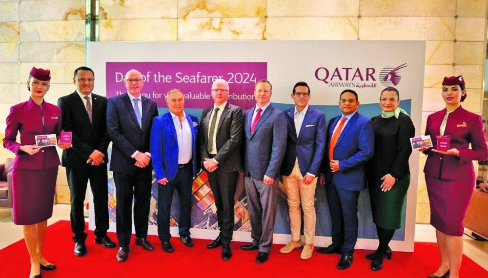 Qatar Airways celebrates Day of the Seafarer at HIAs Mariner - Travel News, Insights & Resources.