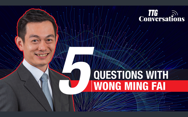 TTG Conversations Five Questions with Wong Ming Fai Singapore Tourism - Travel News, Insights & Resources.