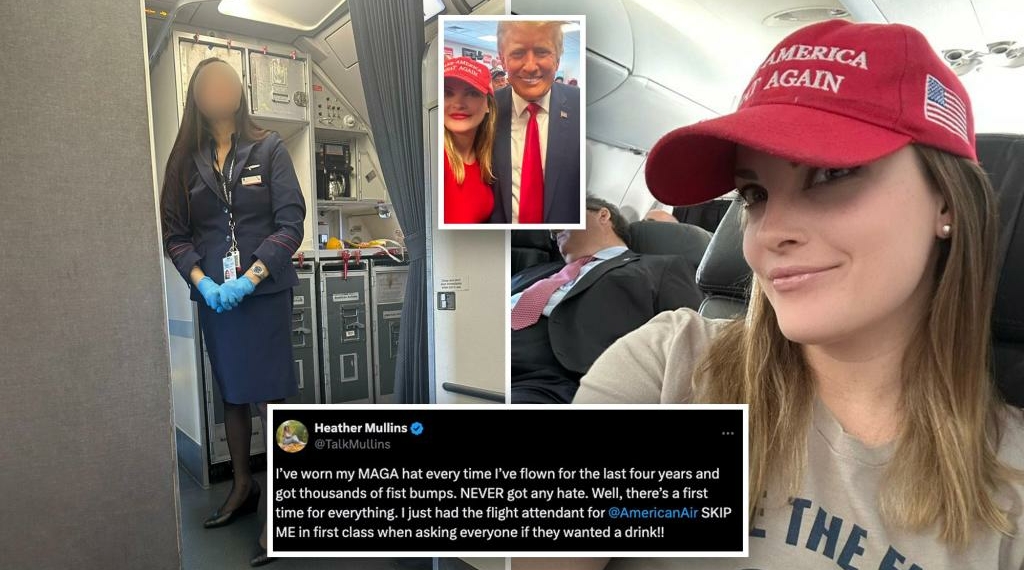 Trump supporter says American Airlines flight attendant skipped her drink - Travel News, Insights & Resources.