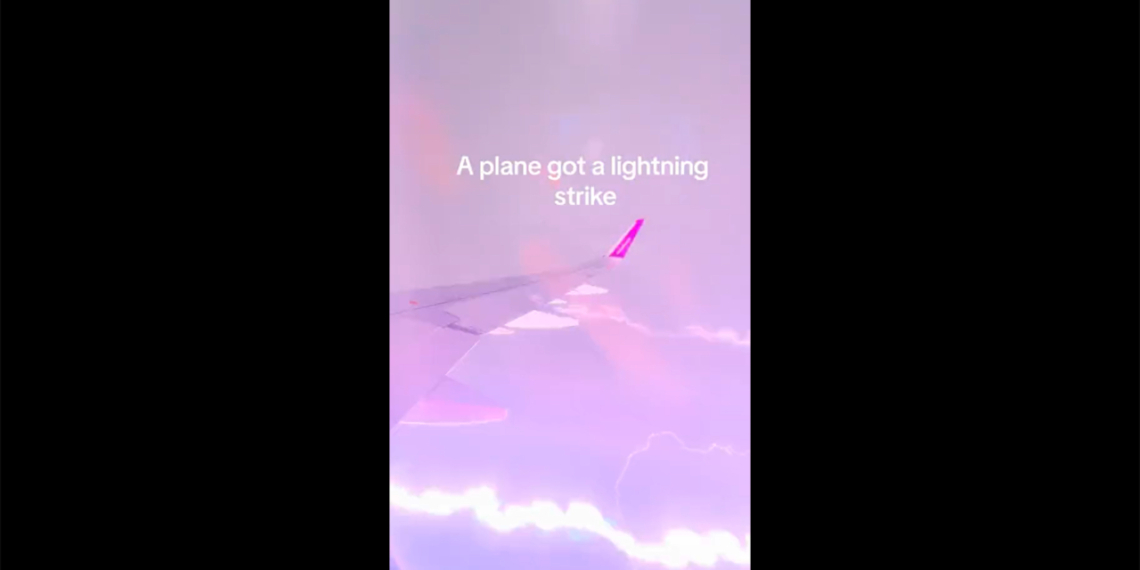 VIDEO of Wizz Airs Budapest flight being struck by lightning - Travel News, Insights & Resources.