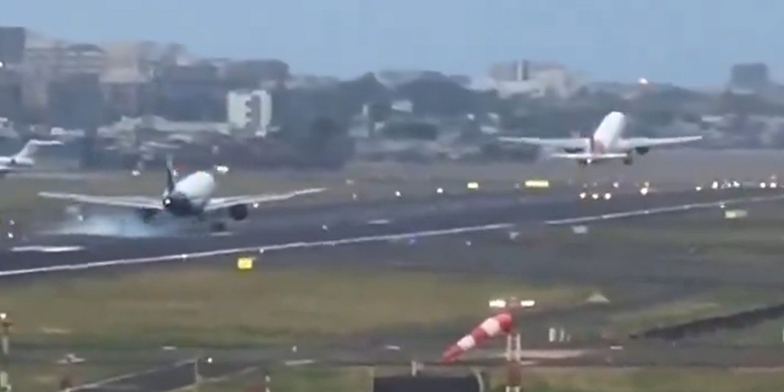 Watch A close call at Mumbai airport as IndiGo plane - Travel News, Insights & Resources.