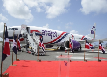 With special painting Arajet receives 10th Boeing 737 MAX aircraft - Travel News, Insights & Resources.