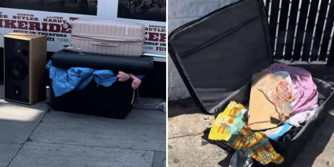 Womans lost luggage ended up in homeless encampment in Hollywood - Travel News, Insights & Resources.